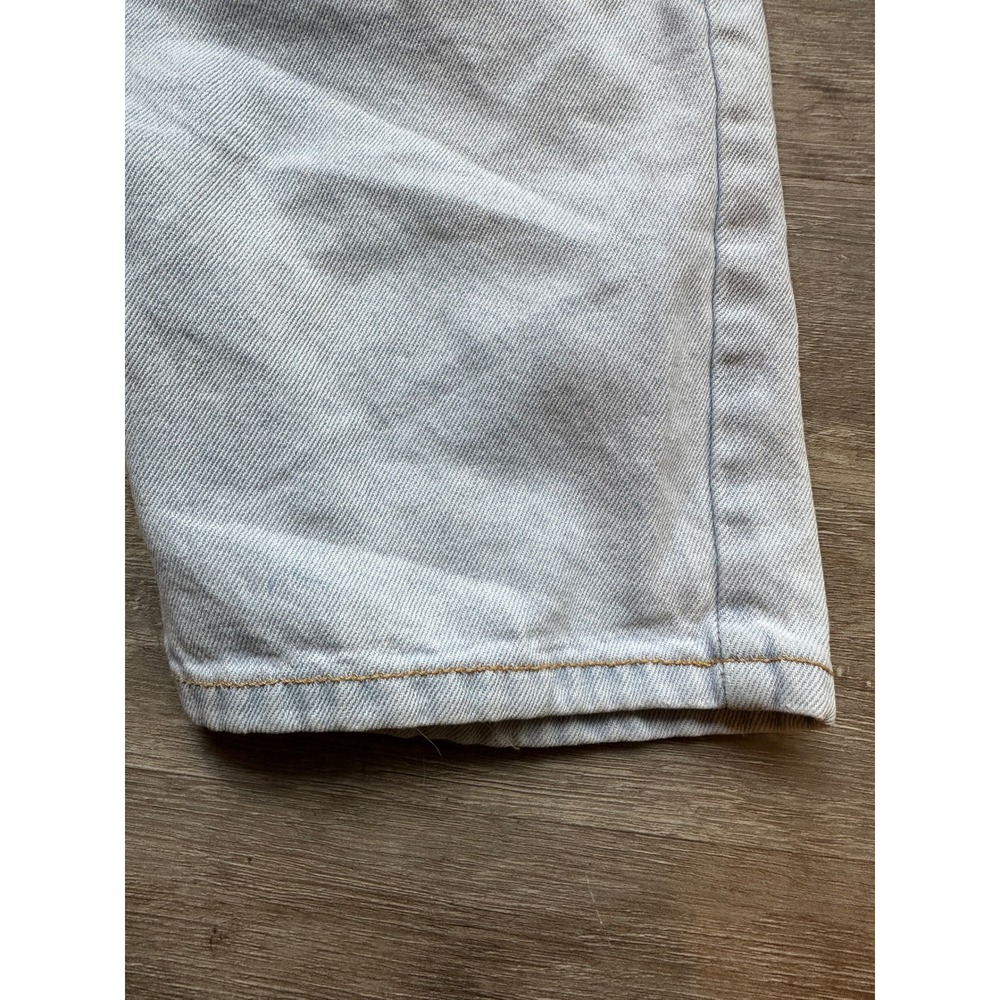 Vintage Baby Guess Light Wash Denim Shorts Size 4Y Button Fly - Picture 4 of 14